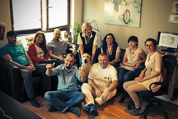 staff of town hall apartments budapest